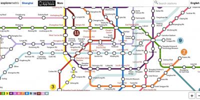 Explorez carte du métro de Pékin