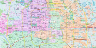 La carte de Pékin application carte
