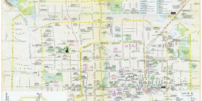 Beijing, carte de visites