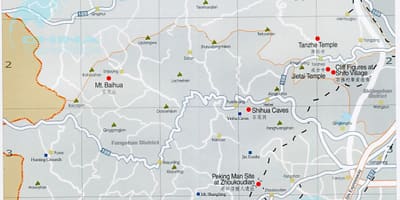 La carte de Pékin